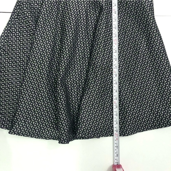 BB Dakota Black and Silver Shimmer Dress leaf pattern print - Picture 7 of 11